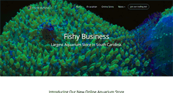 Desktop Screenshot of fishybusinesssc.com